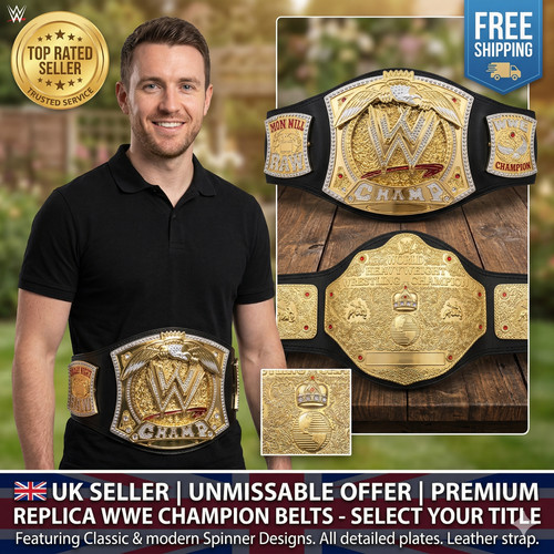 Wwe championship gold title - wwe,