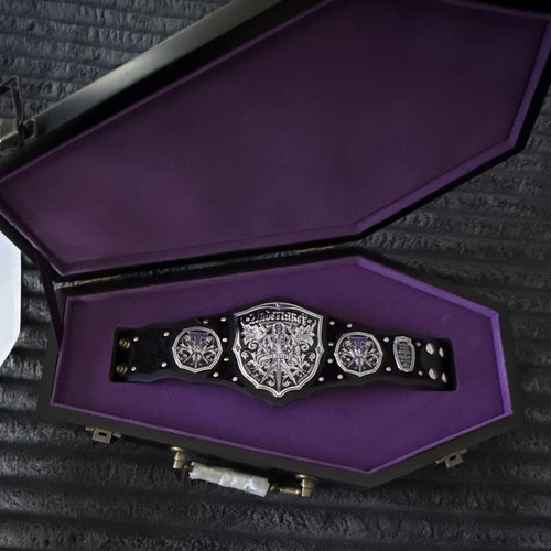 Wwe black championship belt - black,