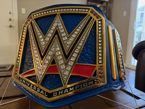Cintura wwe leathered - wwe, blue