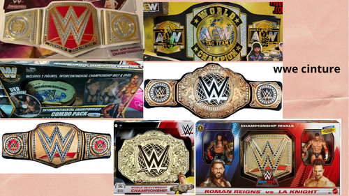 Wwe cintura toys mattel - cintura, e